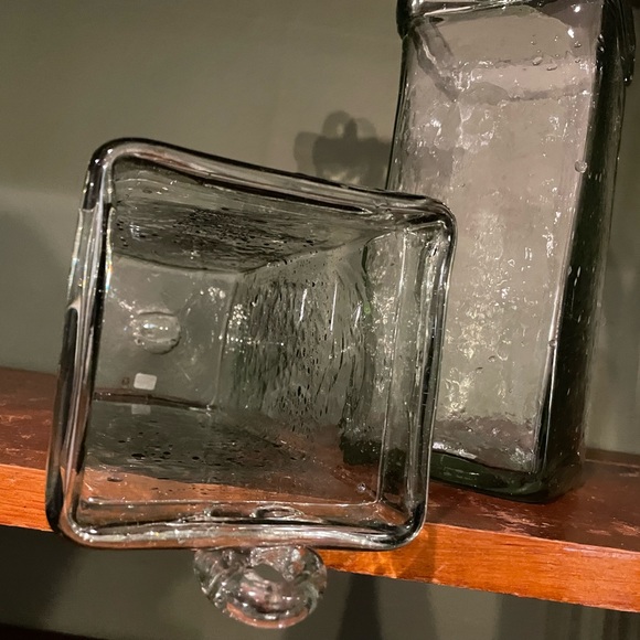 ARHAUS Handmade Recycled Glass Hanging Square - Picture 2 of 9